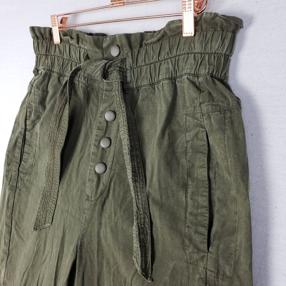 Sea New York Olive Green Cropped Pants - Picture 9 of 15